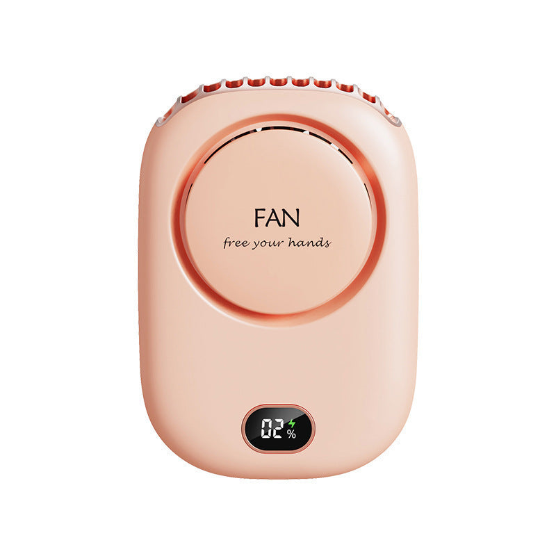 Tragbarer Air-To-Go Ventilator in Pink für Erfrischung unterwegs